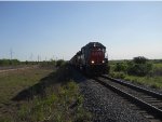 SSW 9699  11Apr2011  Putting a train together in the south end of JAMA 